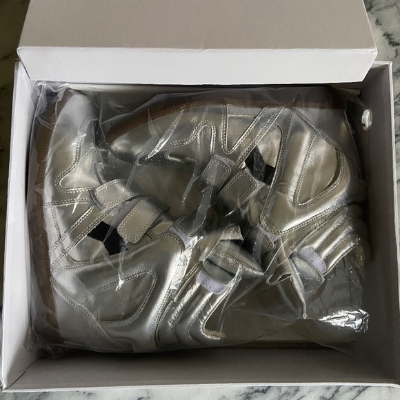 Isabel Marant Bekett Sneaker Gun Metal Silver - Picture 4 of 16